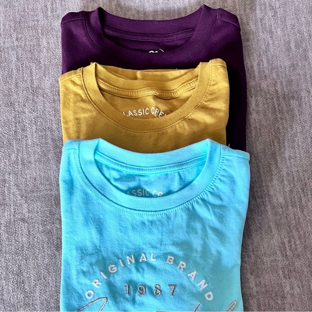 Bundle of three new tee-shirts